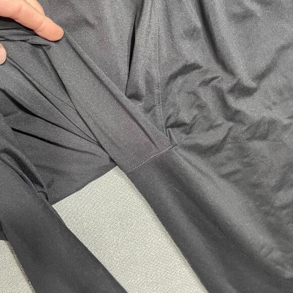 GLACIER Performance Joggers Men's Large Black Athletic Drawstring Stretch Casual - Picture 9 of 11